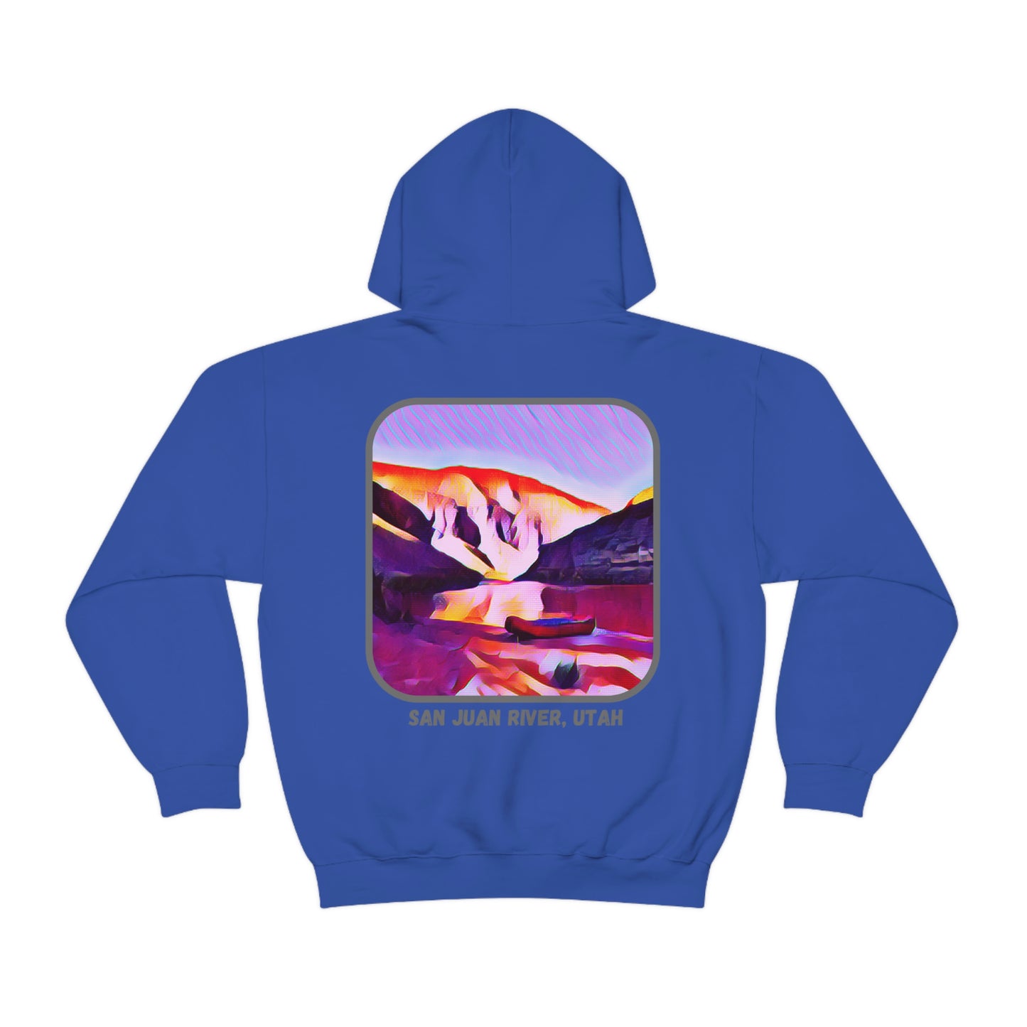 SAN JUAN RIVER, UTAH Unisex Heavy Blend™ Hooded Sweatshirt