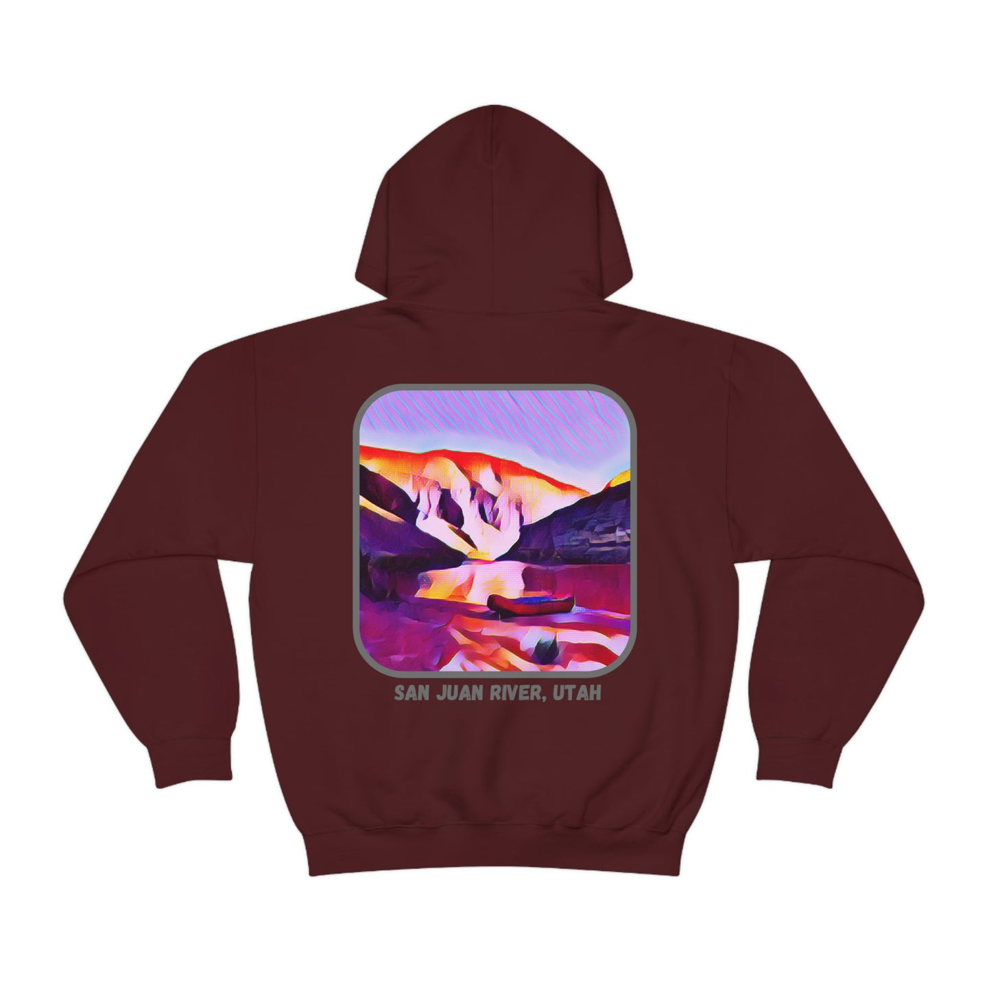 SAN JUAN RIVER, UTAH Unisex Heavy Blend™ Hooded Sweatshirt