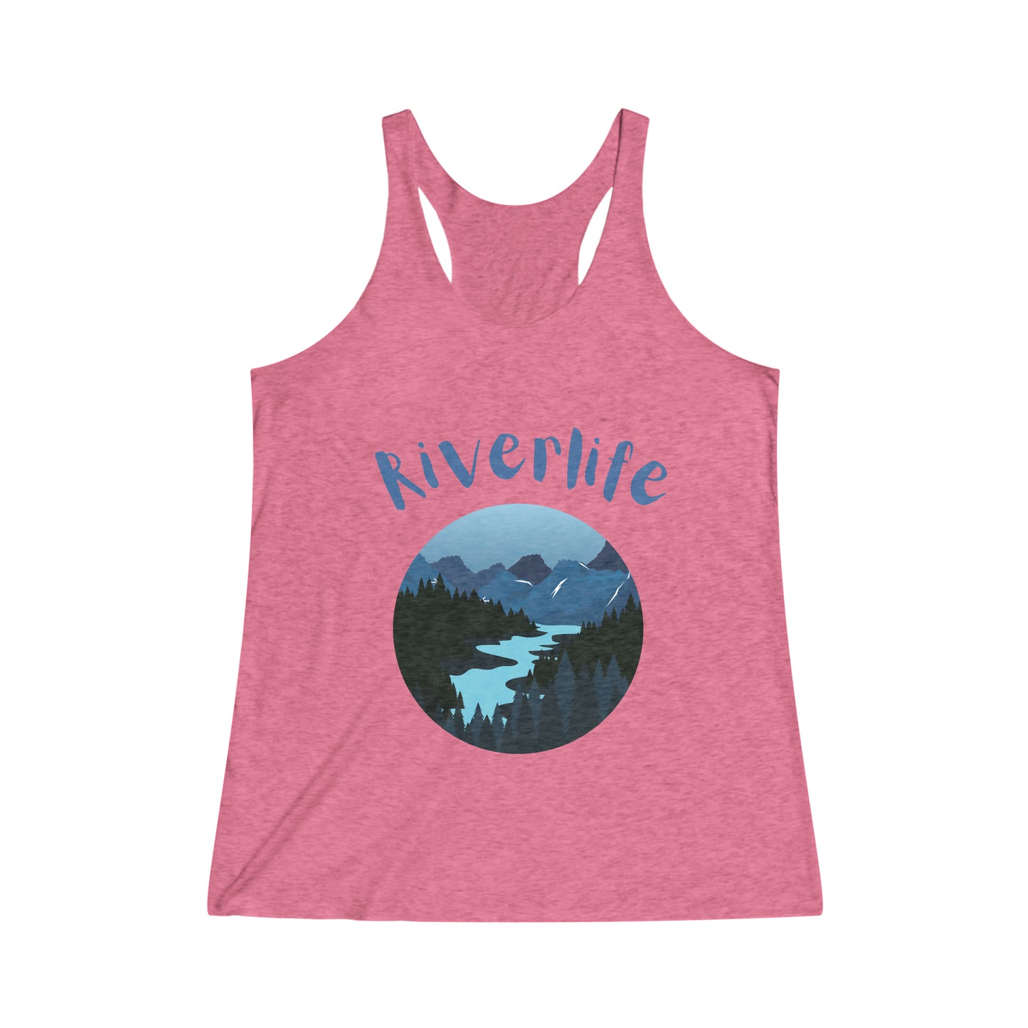 River Life Women's Tri-Blend Racerback Tank