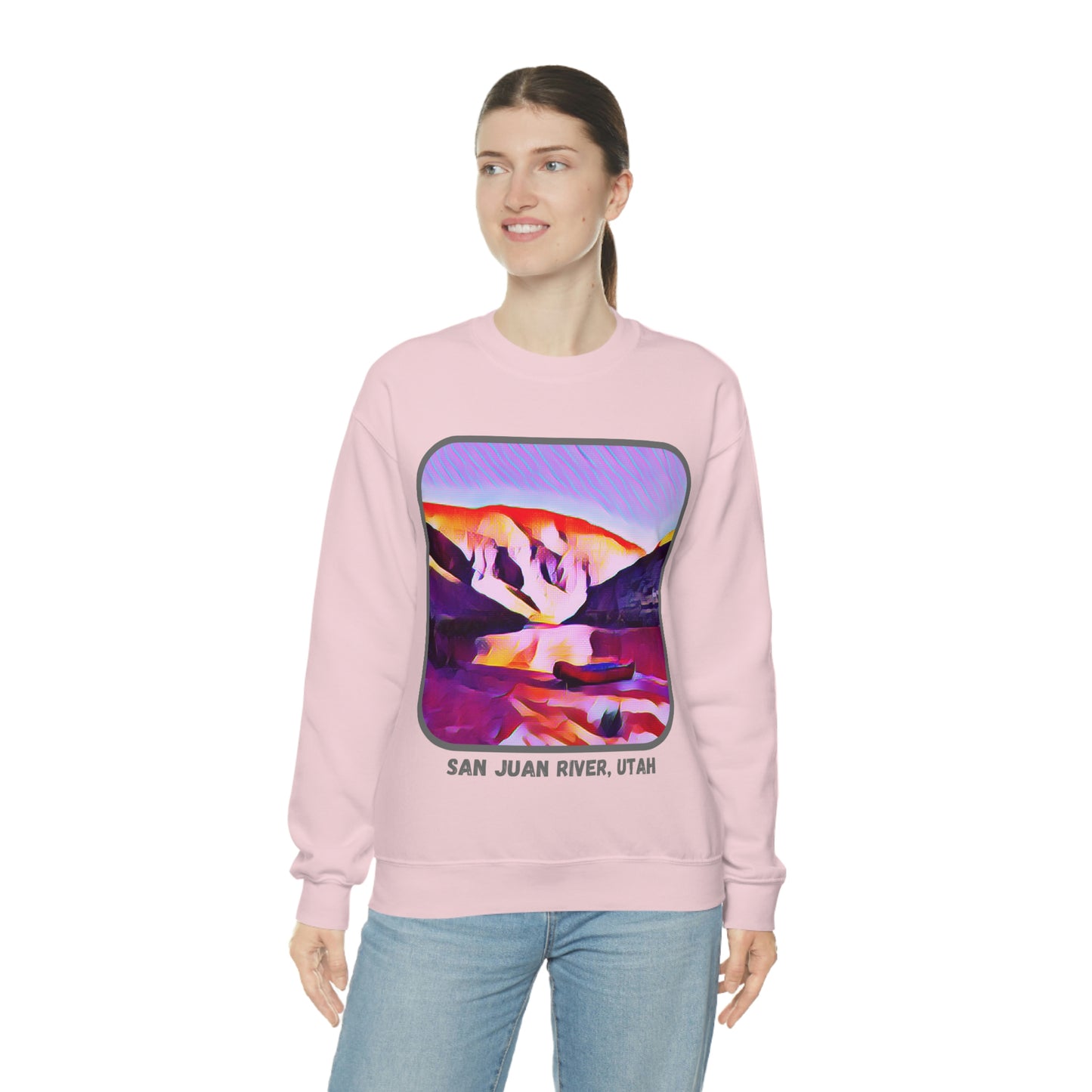 San Juan River, Utah Unisex Heavy Blend™ Crewneck Sweatshirt