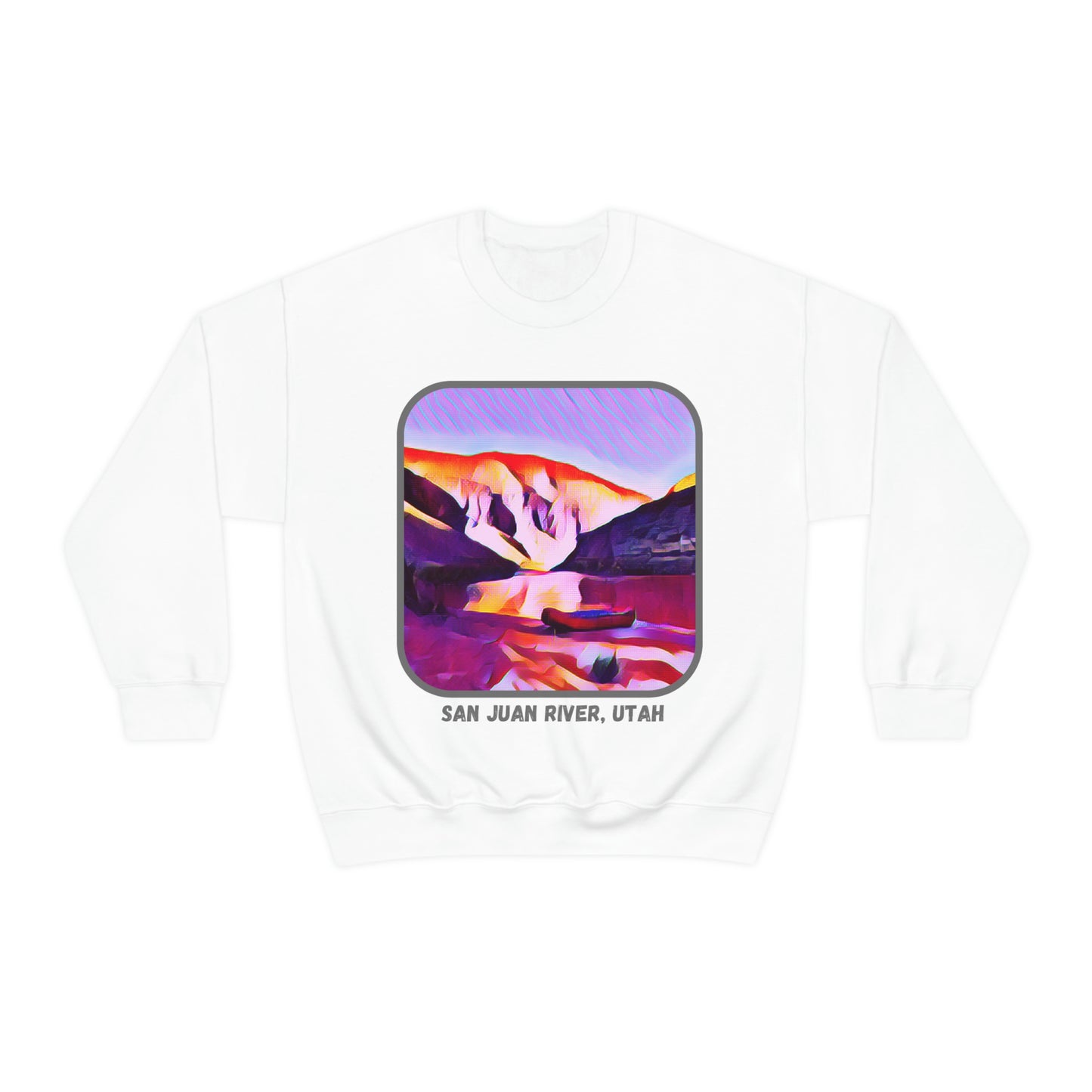 San Juan River, Utah Unisex Heavy Blend™ Crewneck Sweatshirt