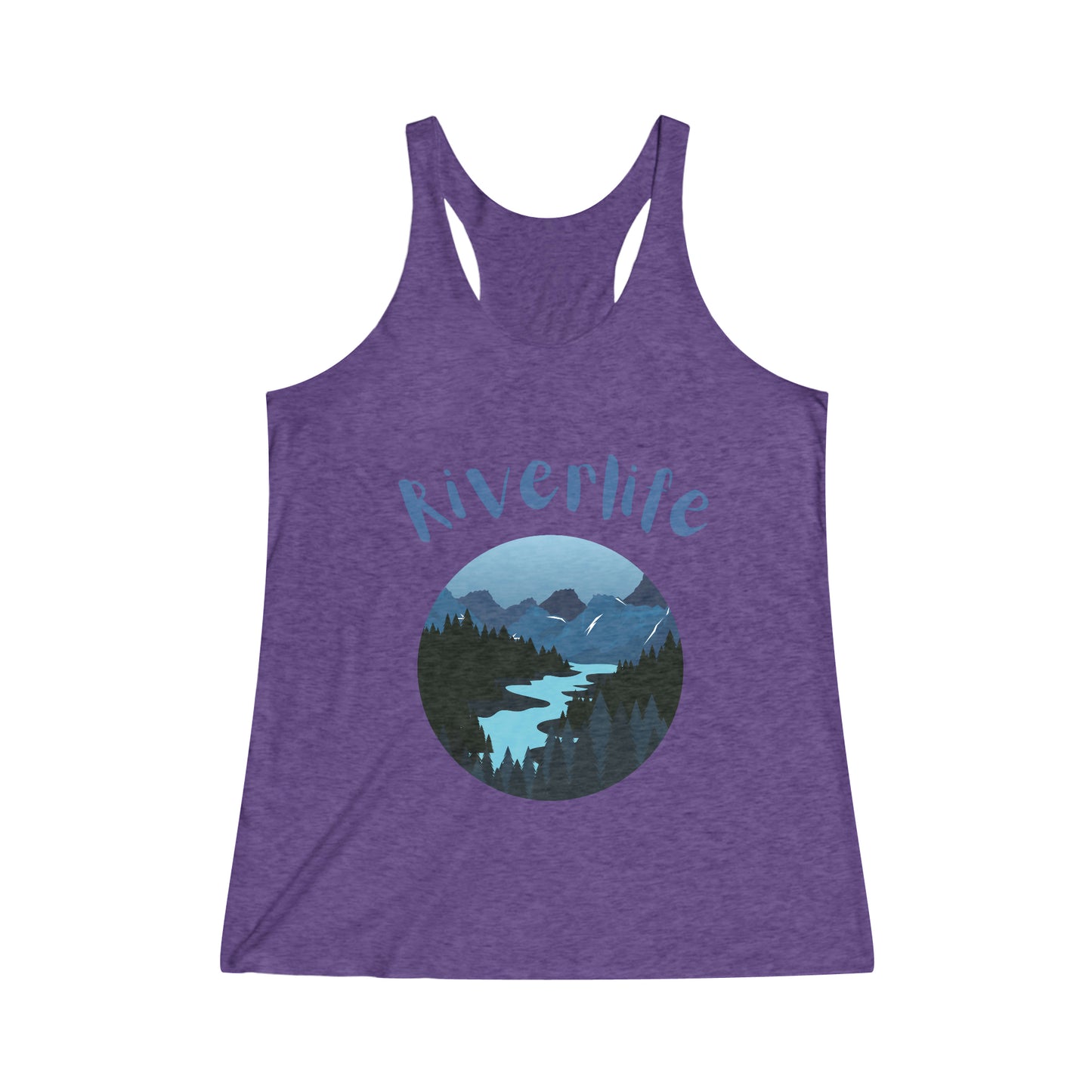 River Life Women's Tri-Blend Racerback Tank