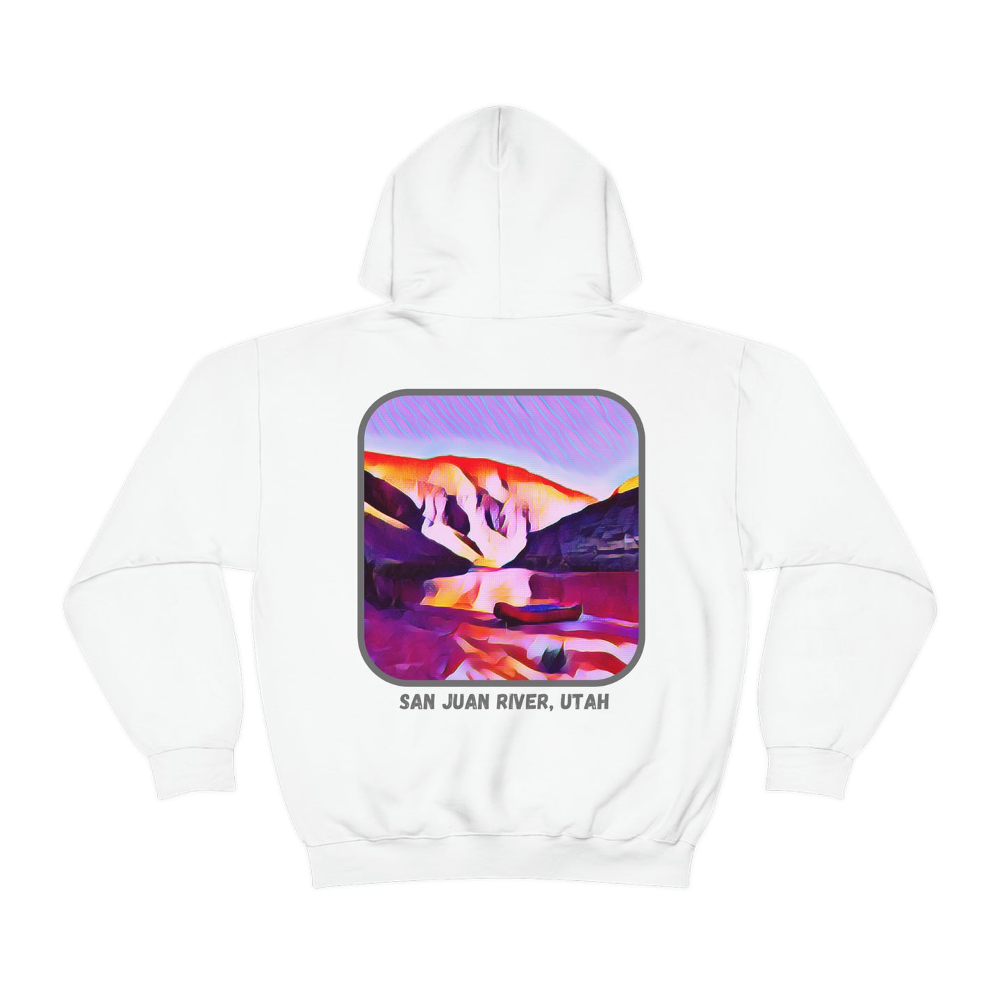 SAN JUAN RIVER, UTAH Unisex Heavy Blend™ Hooded Sweatshirt